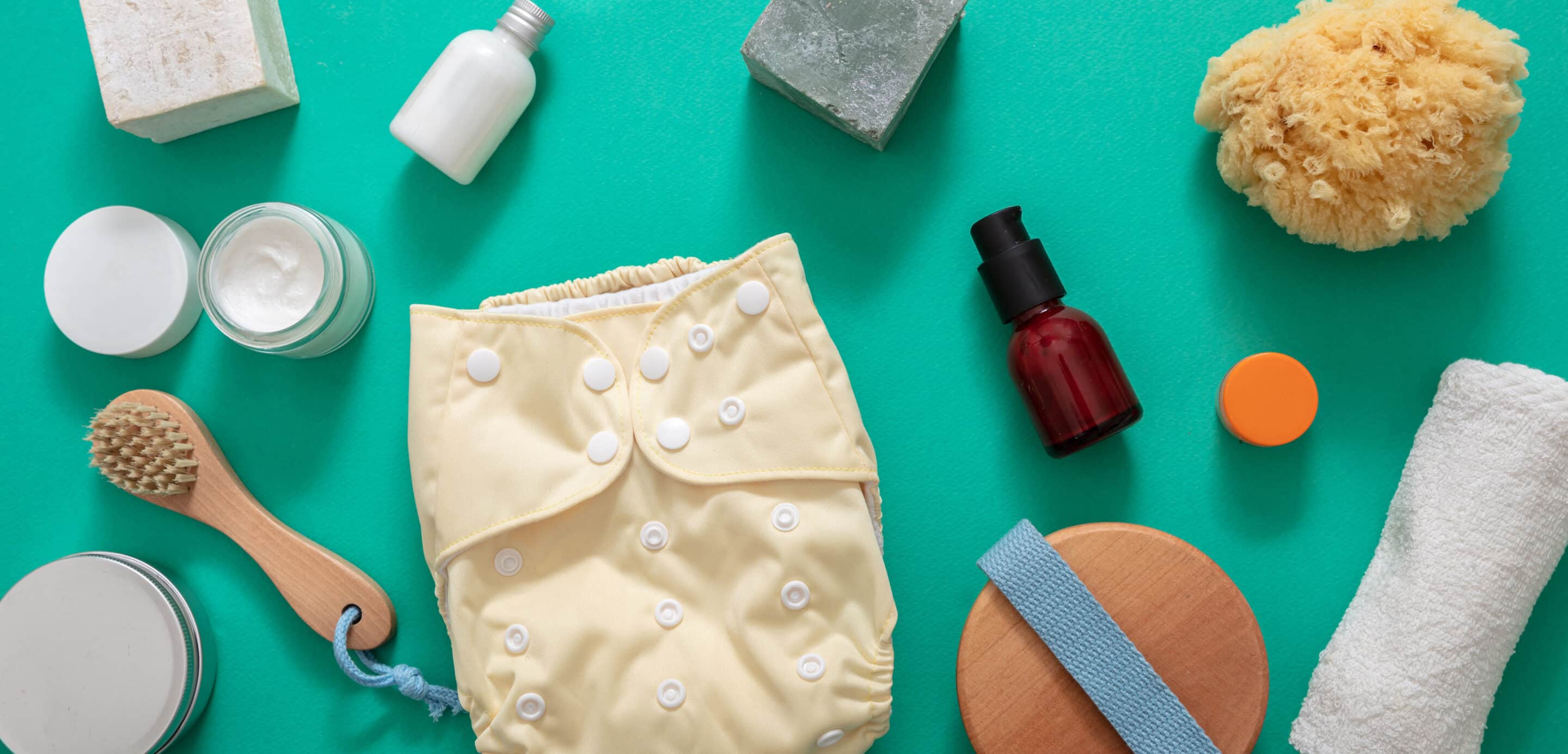 A picture of some baby related pregnancy freebies and discounted products