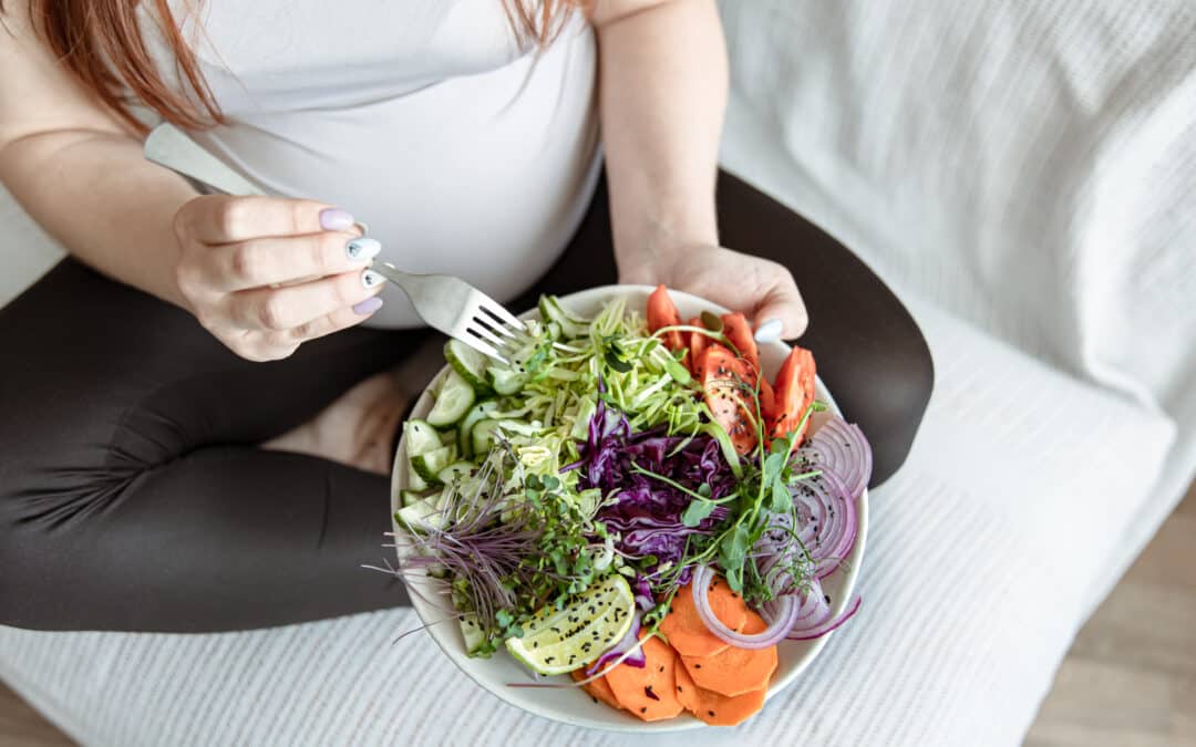 eating a vegan or vegetarian diet during pregnancy
